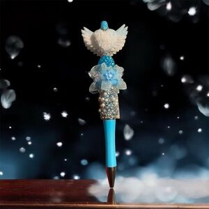 Blue and White Decorative Pen